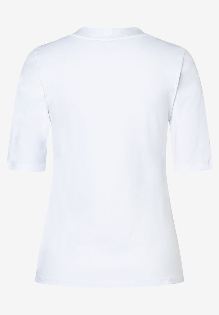 T-Shirt mit V-Ausschnitt