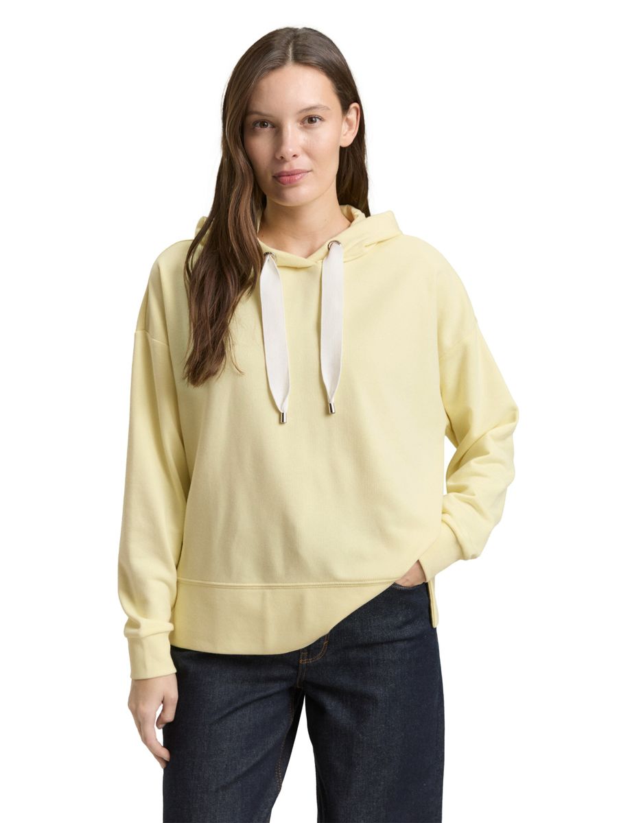 Hoodie Sweatshirt mit Herz-Detail