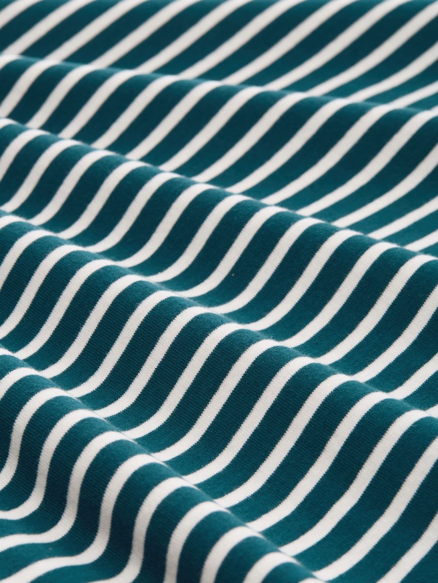 Oversize T-Shirt mit Streifenmuster