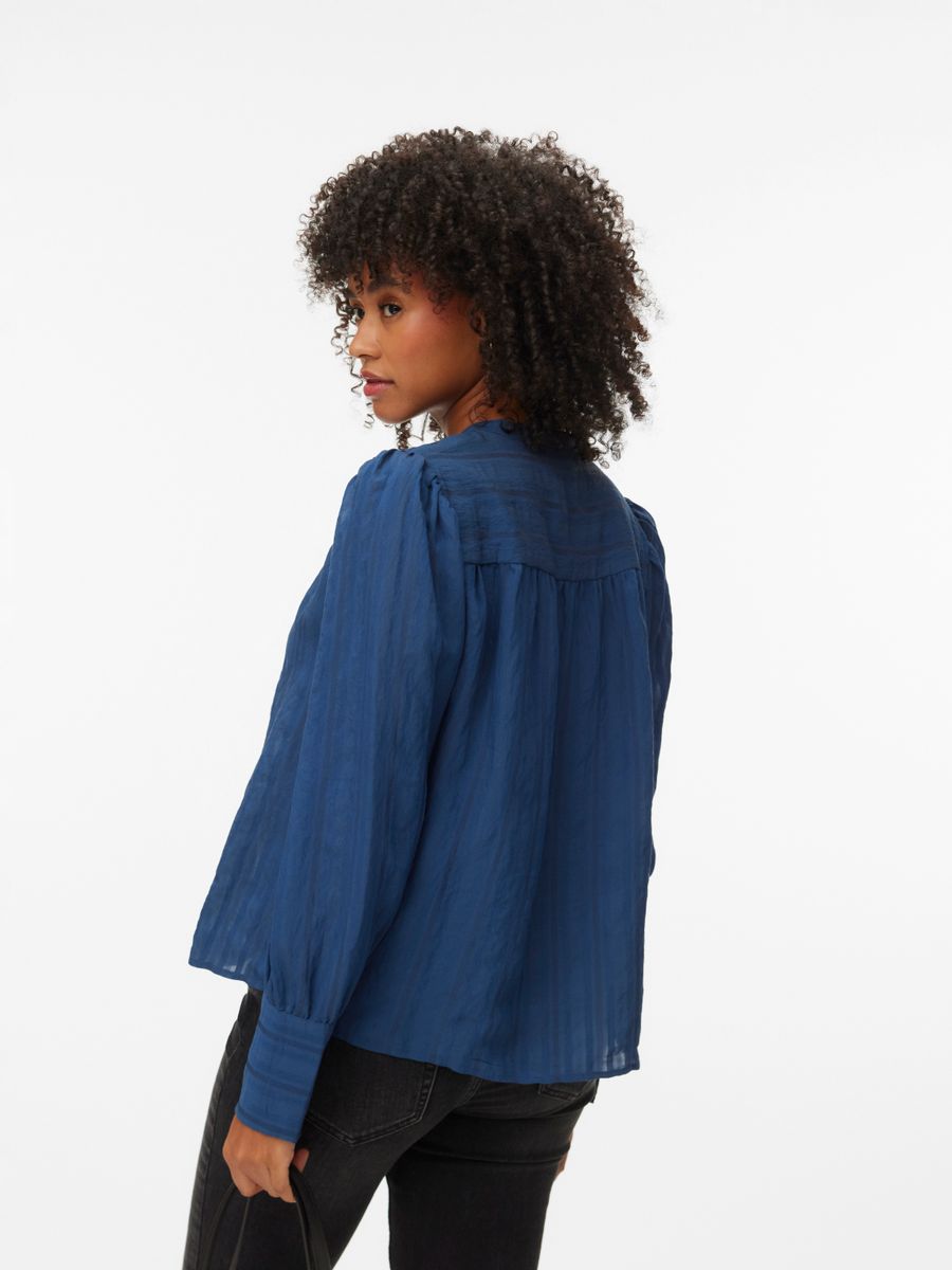 VMISELLE L/S SHIRT WVN BTQ