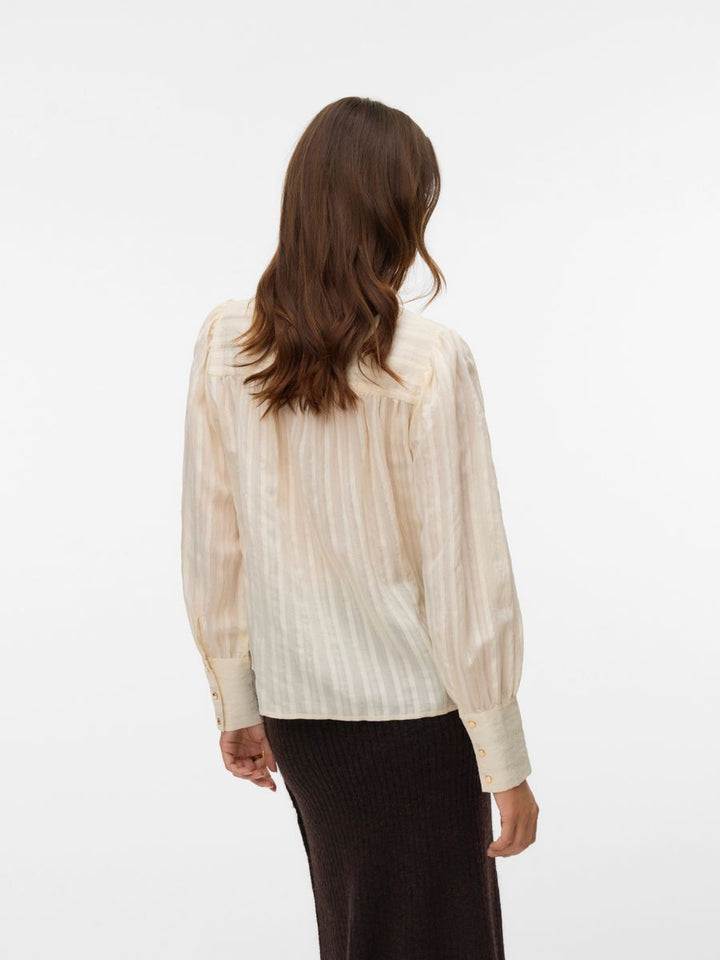VMISELLE L/S SHIRT WVN BTQ