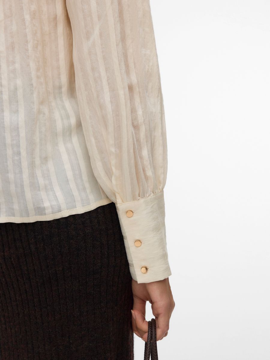 VMISELLE L/S SHIRT WVN BTQ