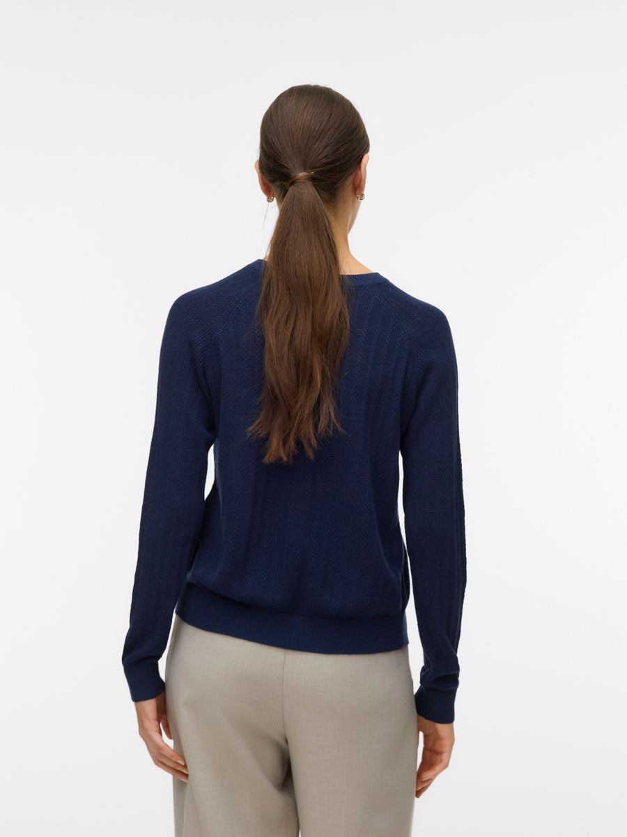 VMNEWLEX POINTELLE LS O-N PULLOVER NOOS