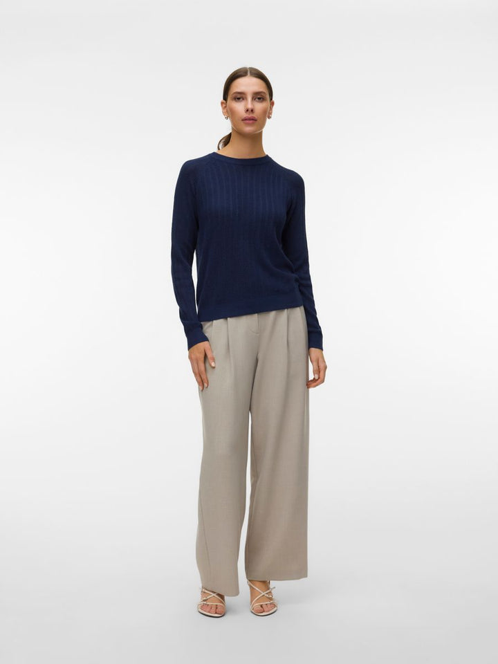 VMNEWLEX POINTELLE LS O-N PULLOVER NOOS