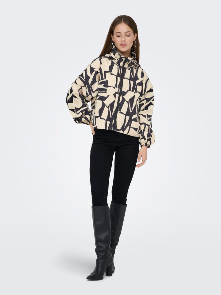 ONLBETTY BATSLEEVE LIFE AOP JACKET OTW