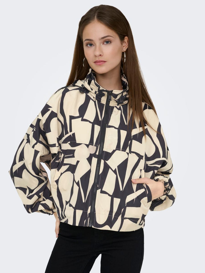 ONLBETTY BATSLEEVE LIFE AOP JACKET OTW