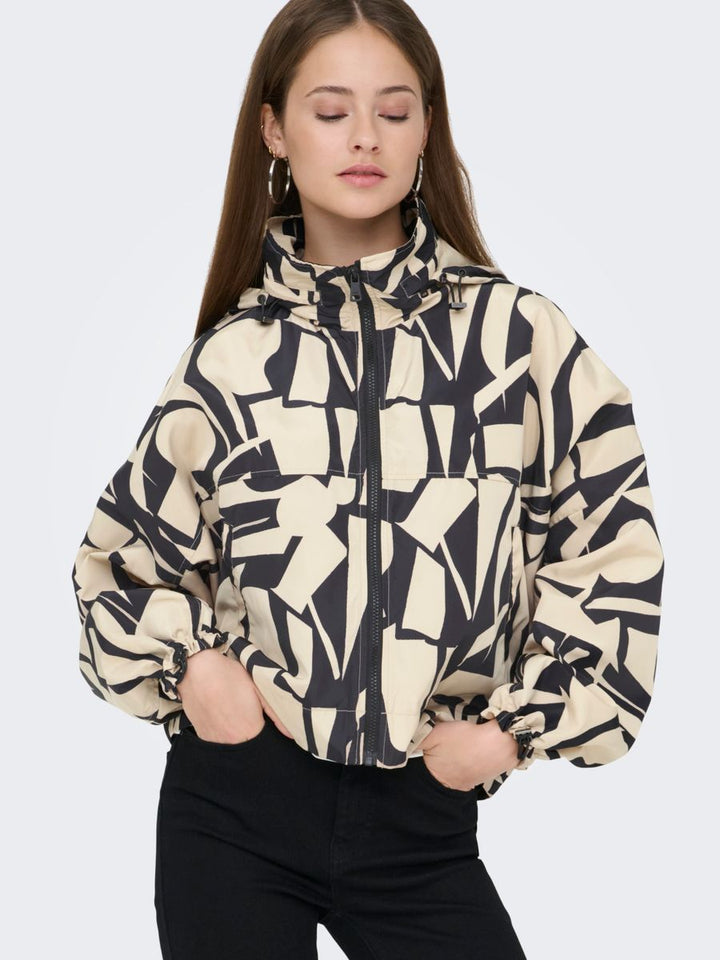 ONLBETTY BATSLEEVE LIFE AOP JACKET OTW