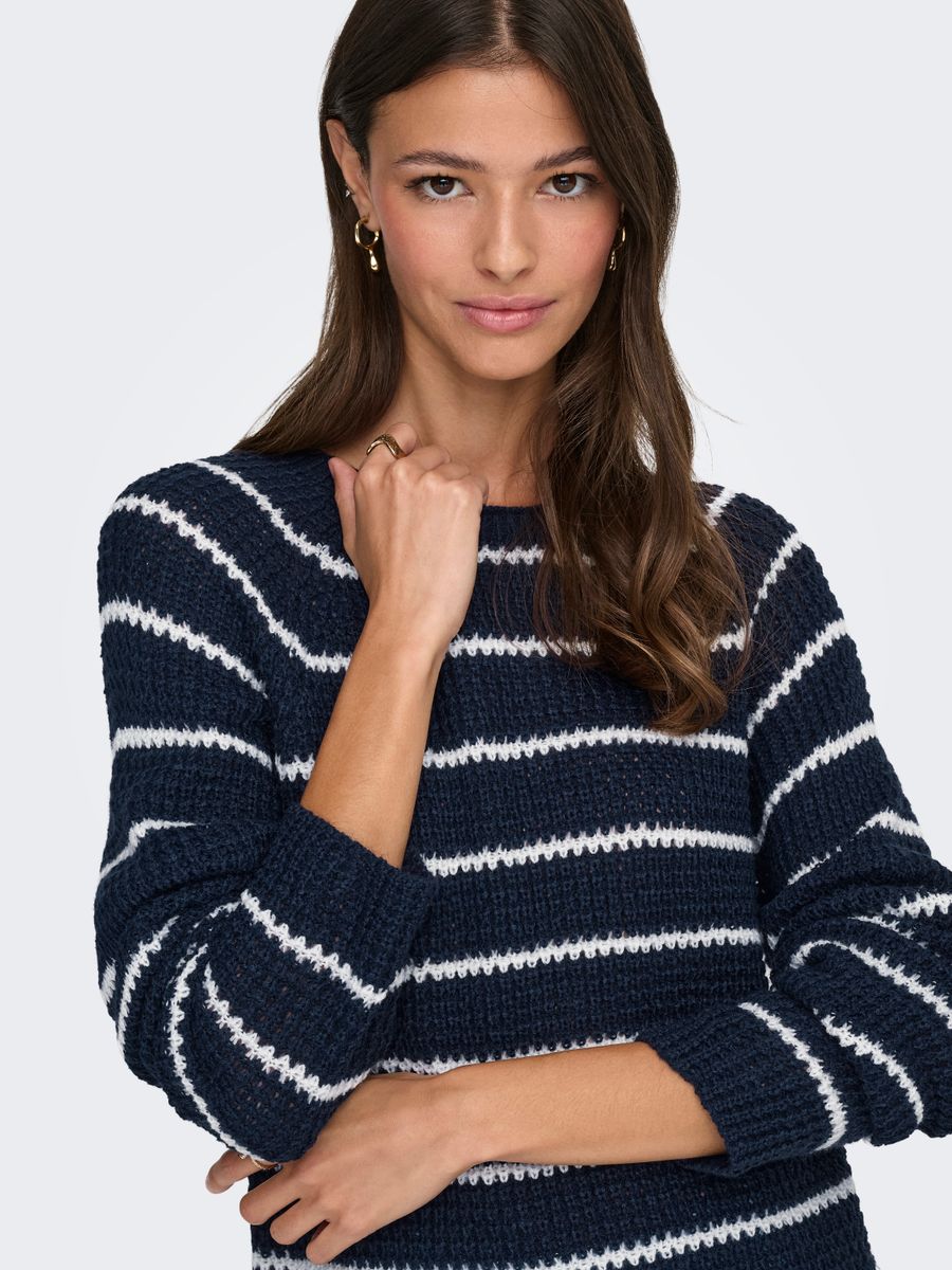 JDYELLEN L/S ONECK RAGLAN PULLOVER KNT