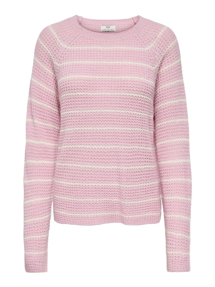 JDYELLEN L/S ONECK RAGLAN PULLOVER KNT