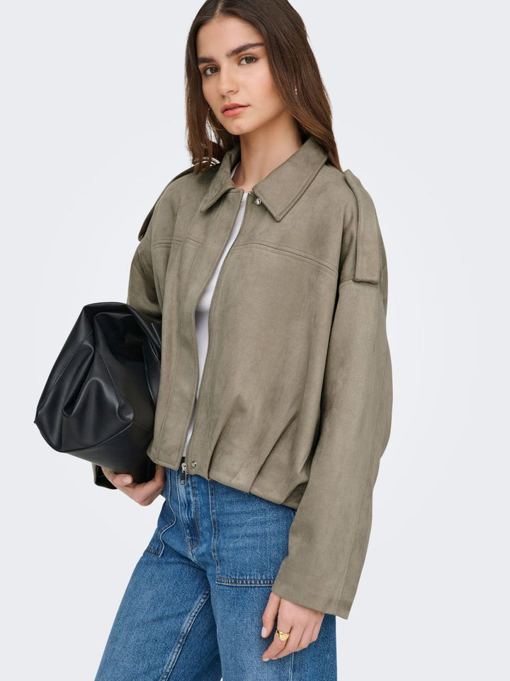 JDYNIA FAUX SUEDE BAT JACKET OTW NOOS
