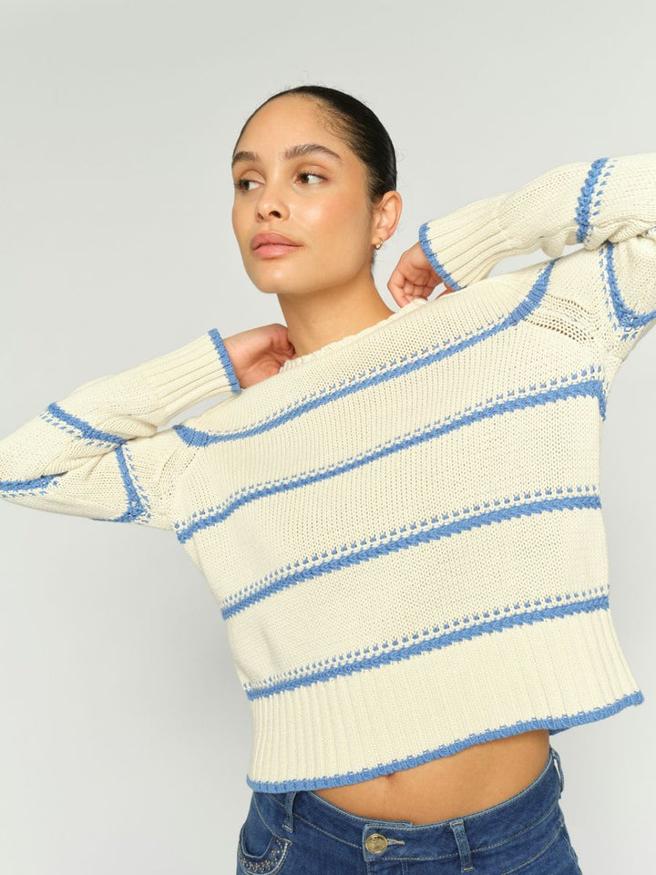MMRola Bine Stripe Crewneck Knit
