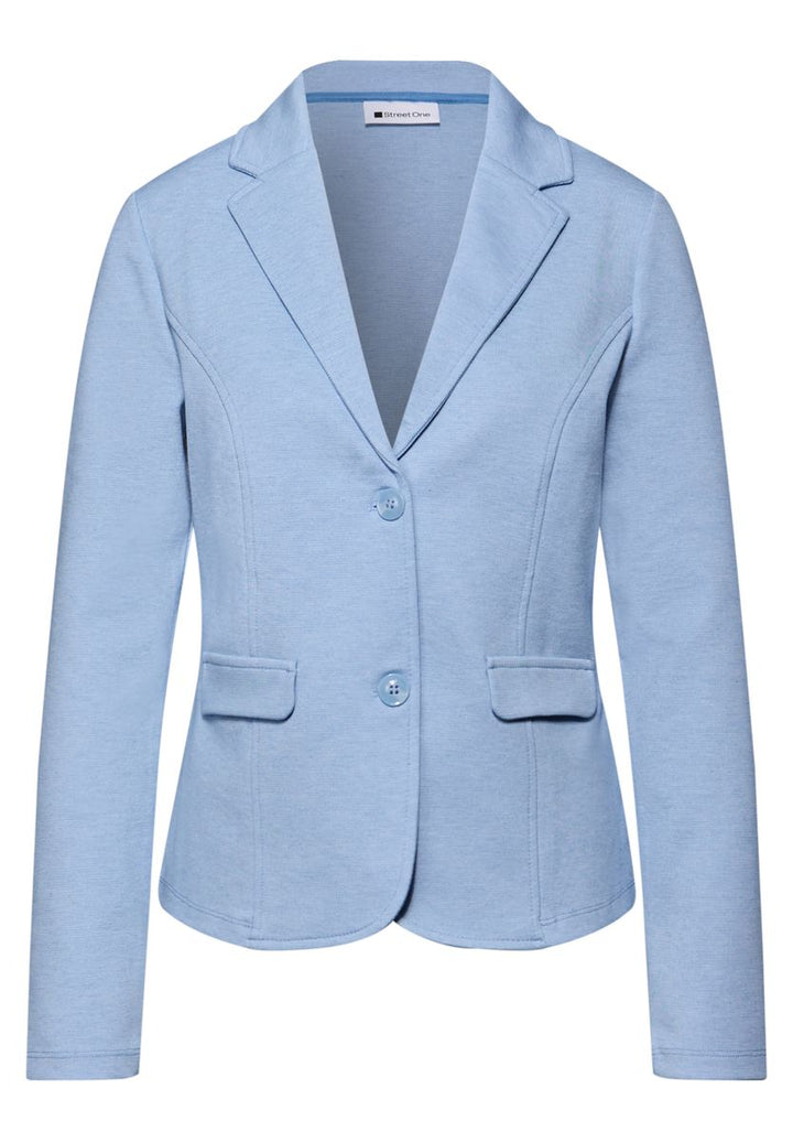 Basic Piqué Blazer