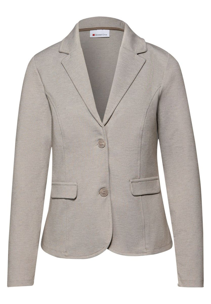 Basic Piqué Blazer