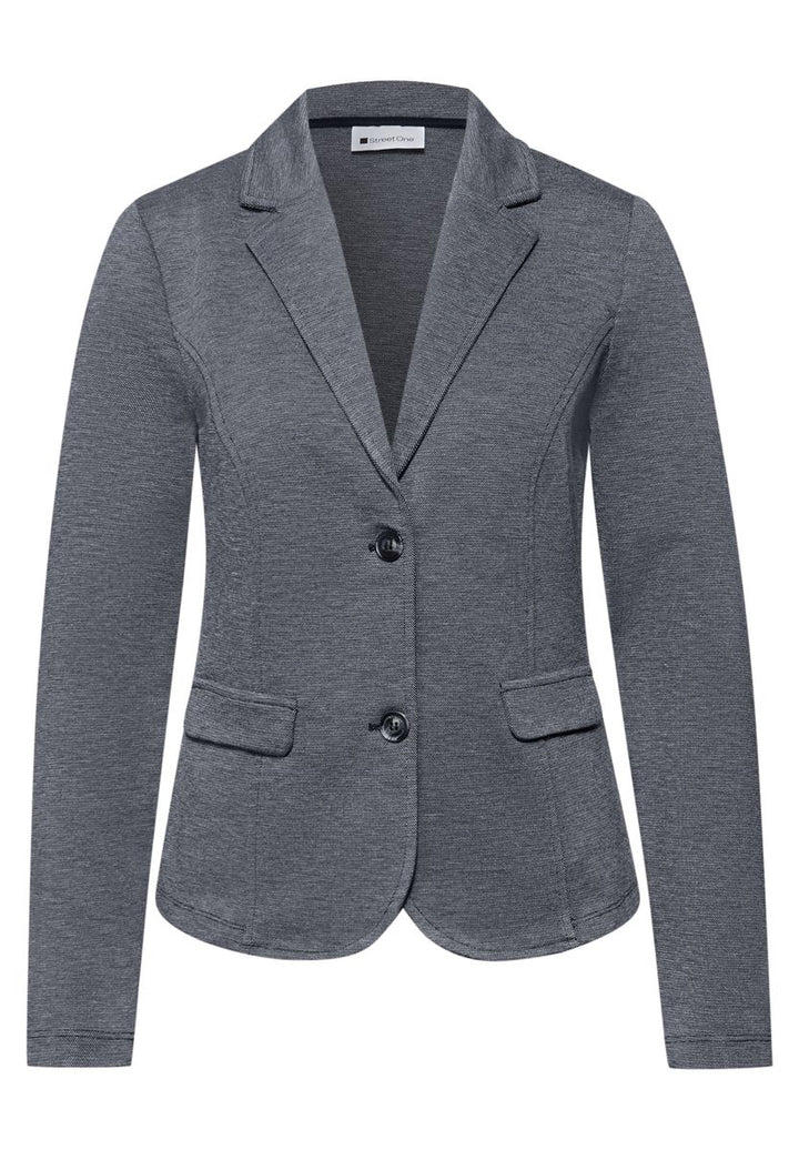 Basic Piqué Blazer