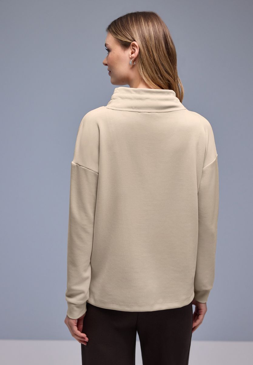 Shirt in Unifarbe