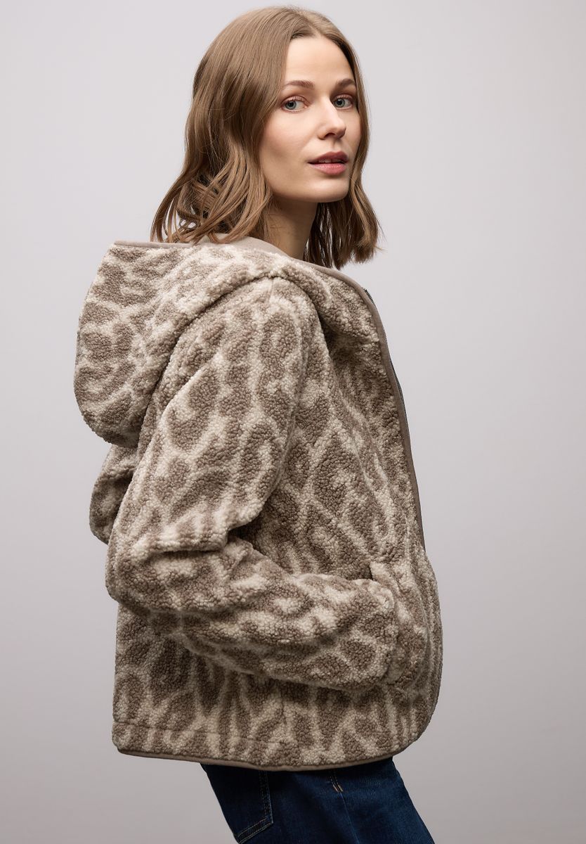 Kuschelige Hoodie Jacke