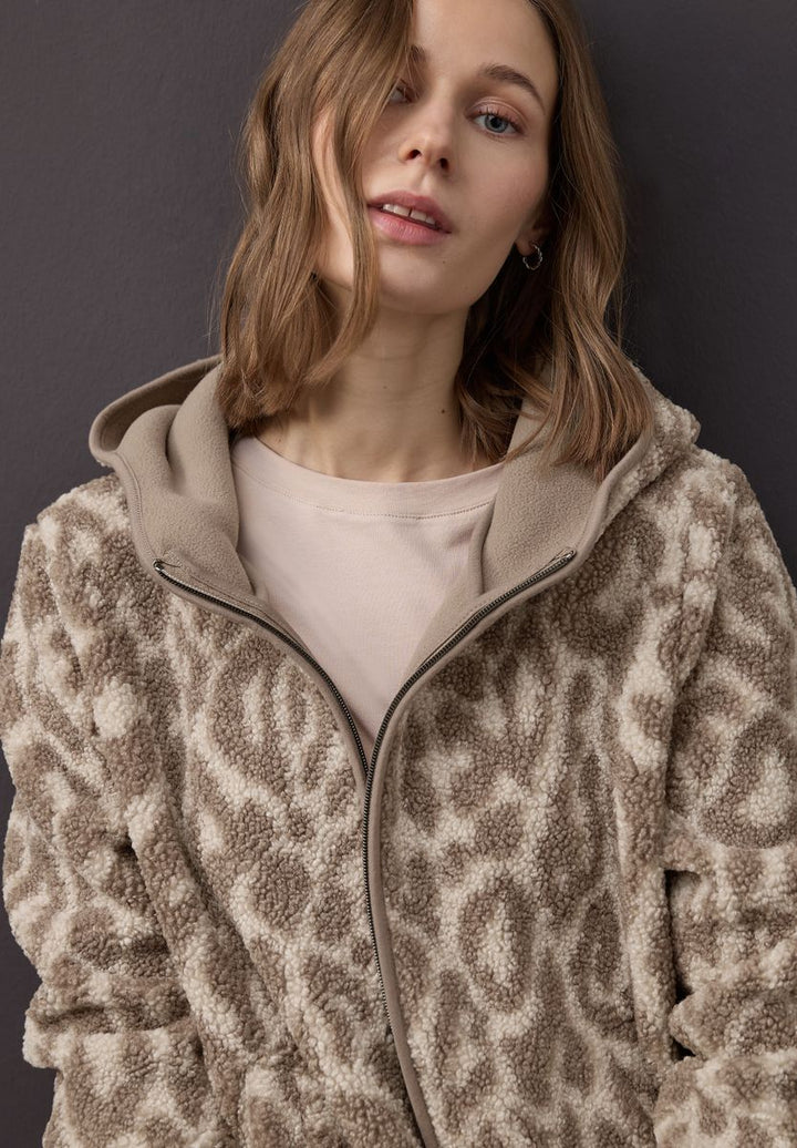 Kuschelige Hoodie Jacke
