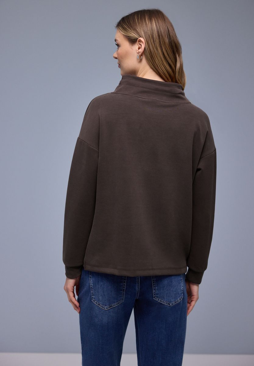 Shirt in Unifarbe