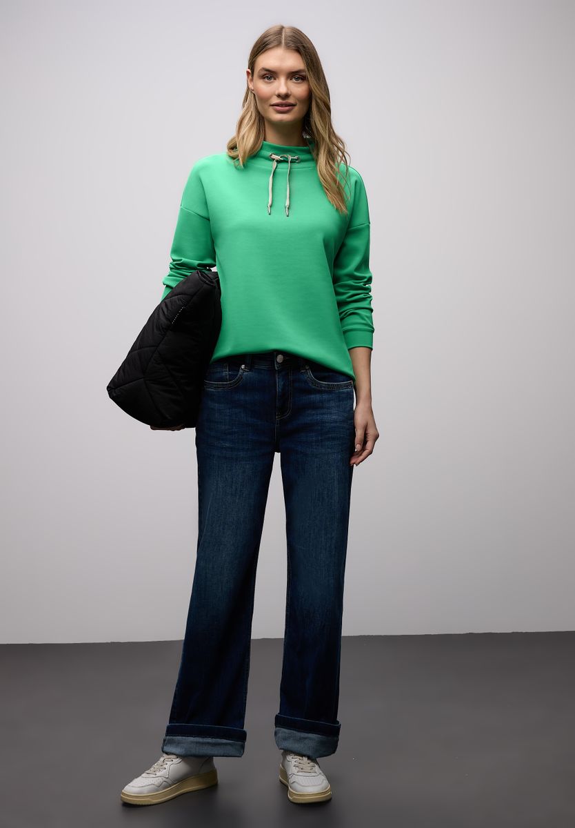 Shirt in Unifarbe