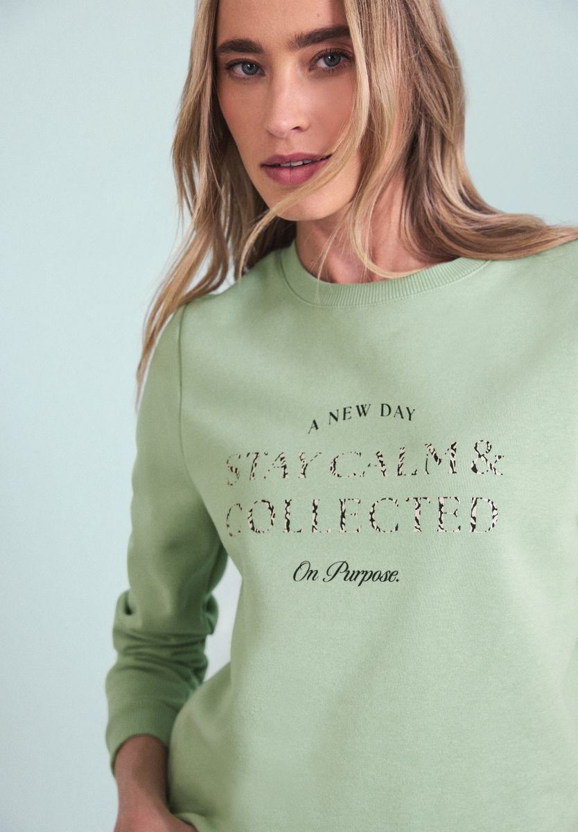 Sweatshirt mit Artwork