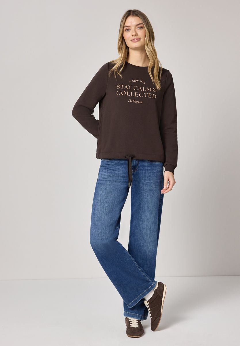 Sweatshirt mit Artwork