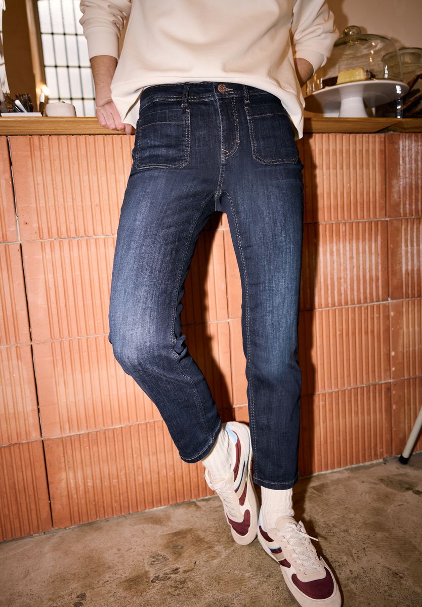 Straight Leg Jeans