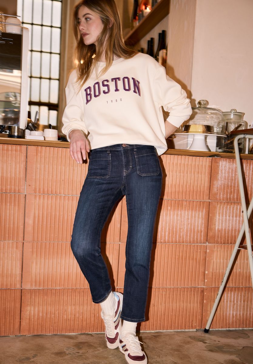 Straight Leg Jeans
