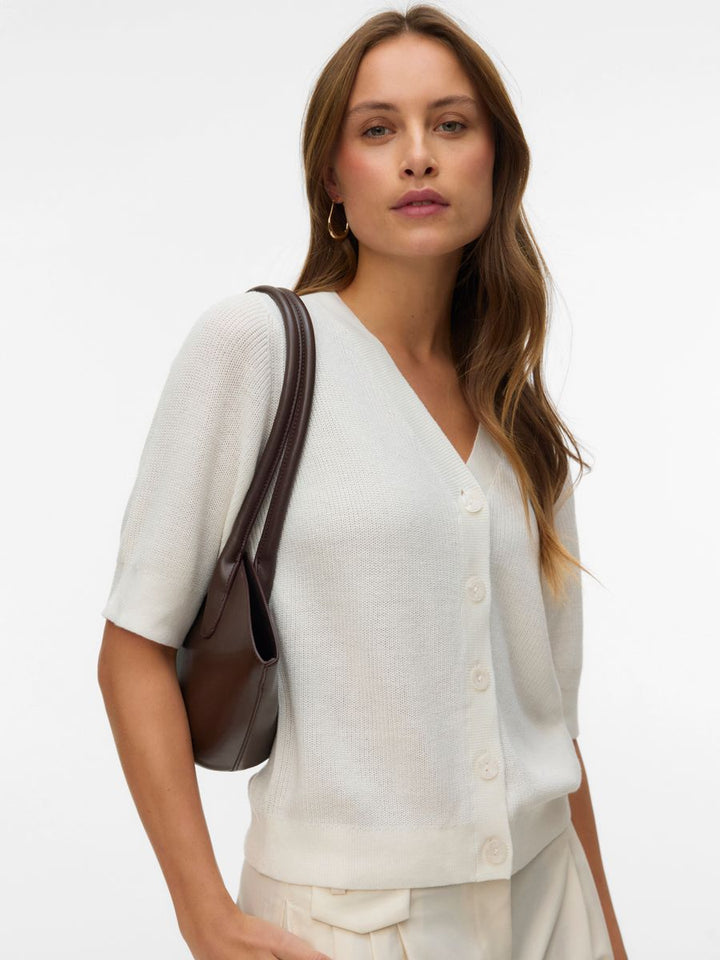 VMNEWLEX 2/4 V-NECK CARDIGAN