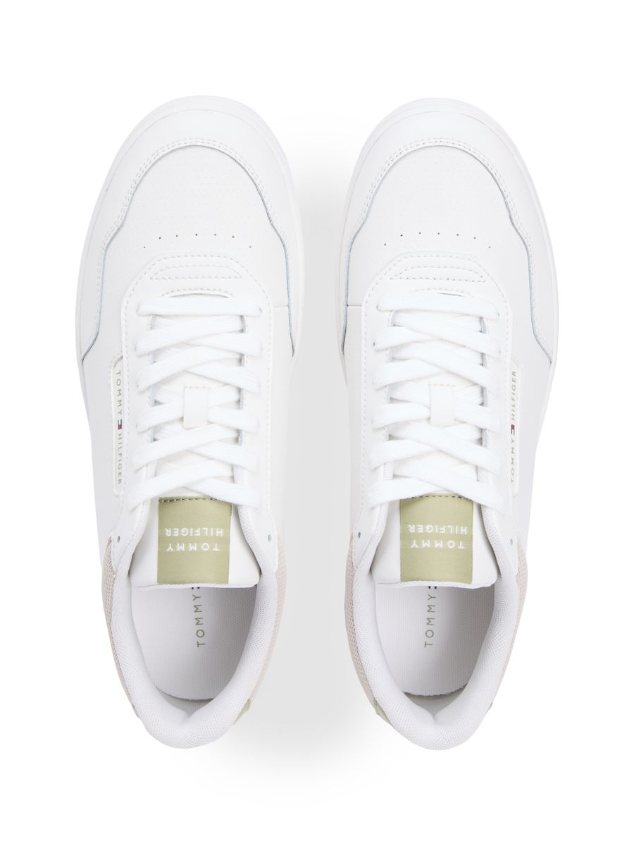 Fine Cleat Basketball Trainers With Leather