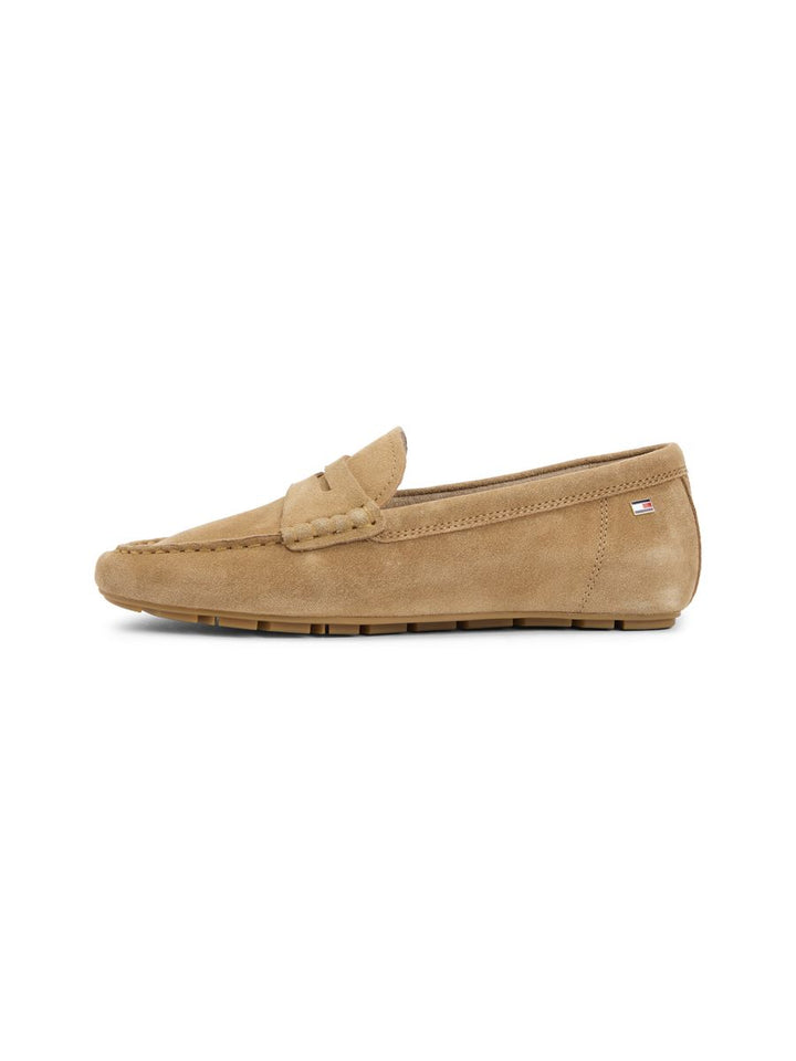 FLAG SOFT SUEDE DRIVER LOAFER