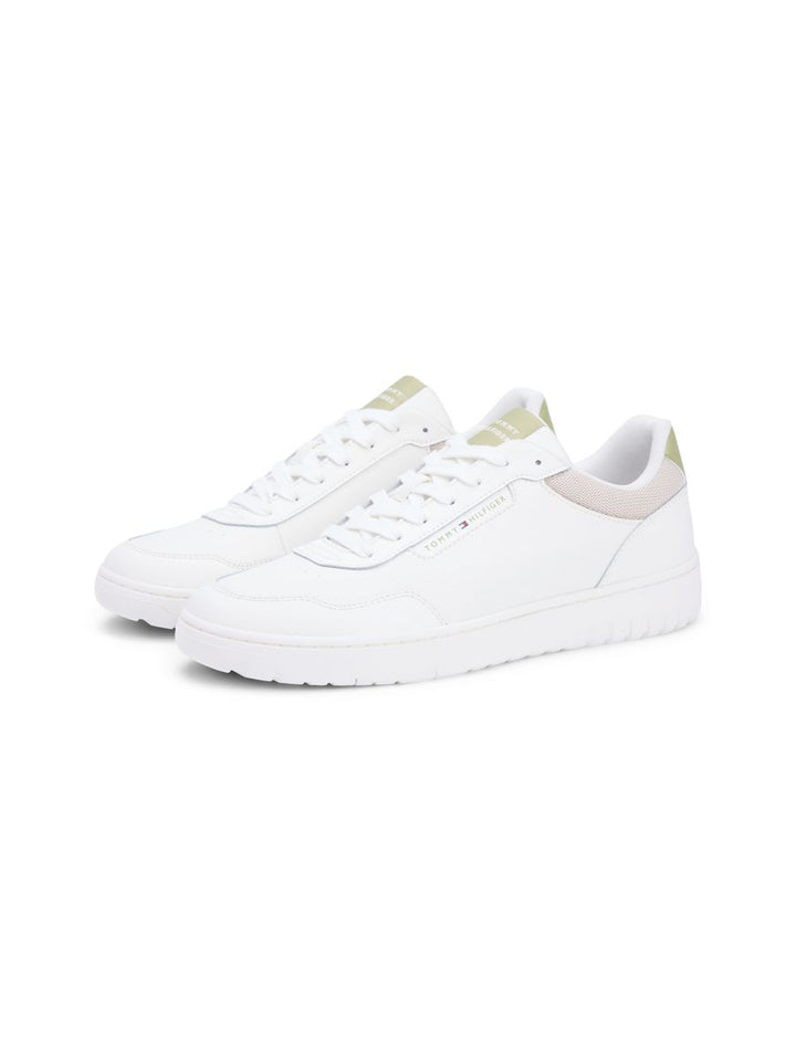 Fine Cleat Basketball Trainers With Leather