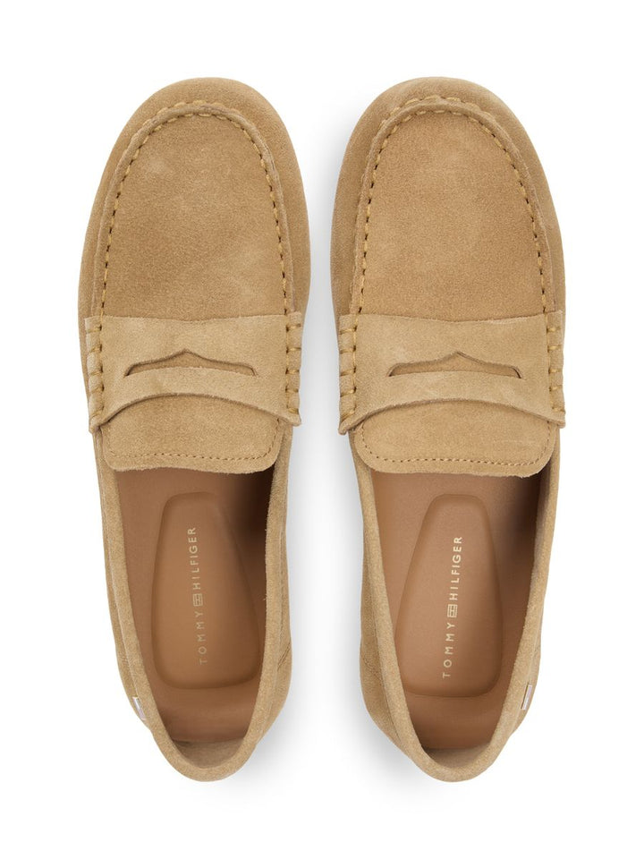 FLAG SOFT SUEDE DRIVER LOAFER