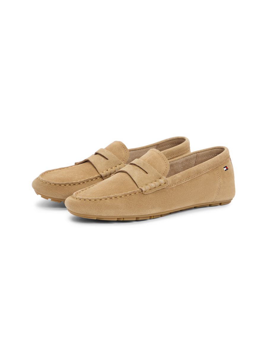FLAG SOFT SUEDE DRIVER LOAFER