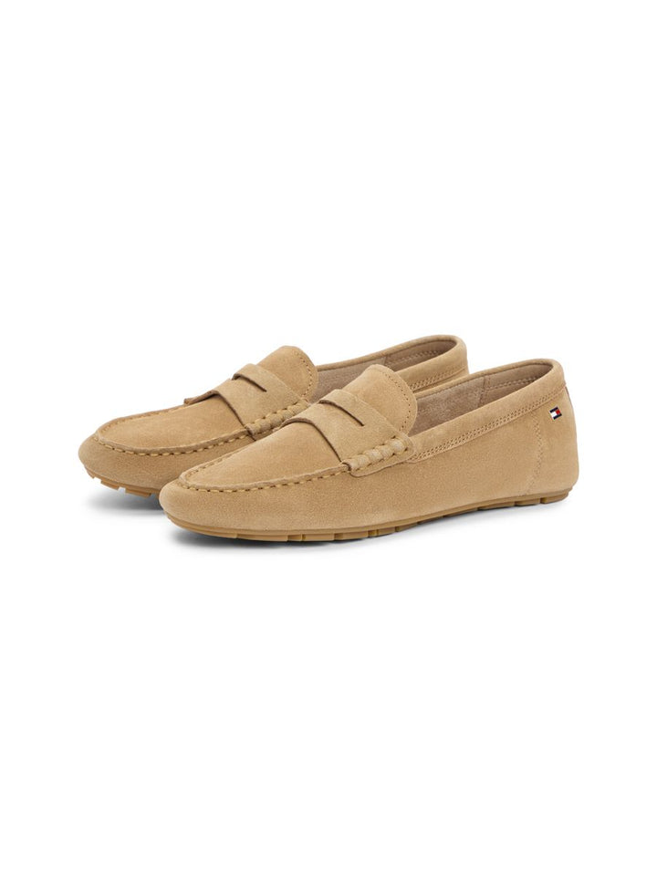FLAG SOFT SUEDE DRIVER LOAFER