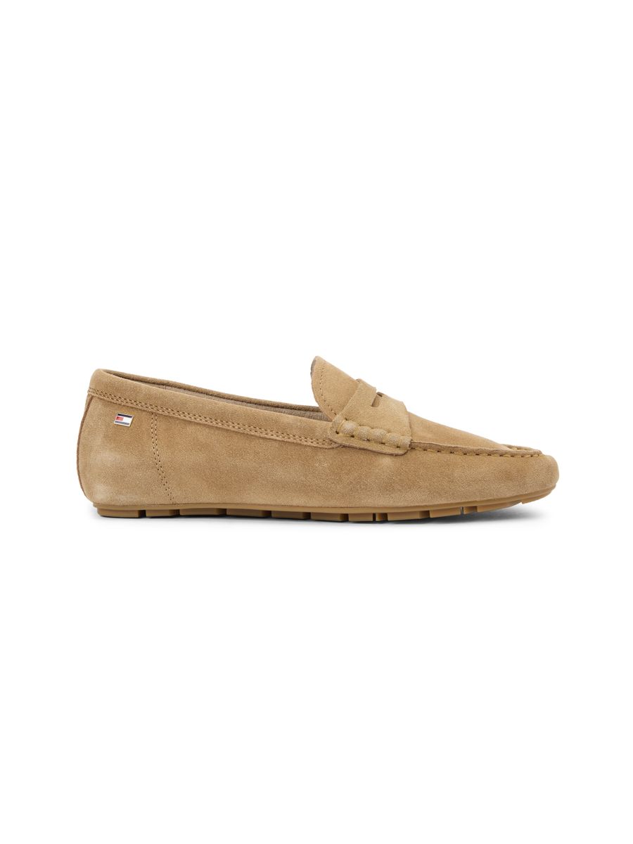 FLAG SOFT SUEDE DRIVER LOAFER