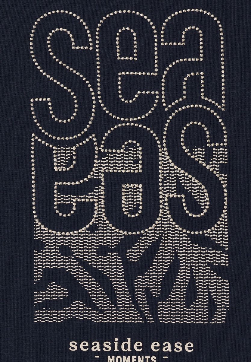Shirt mit Stickerei