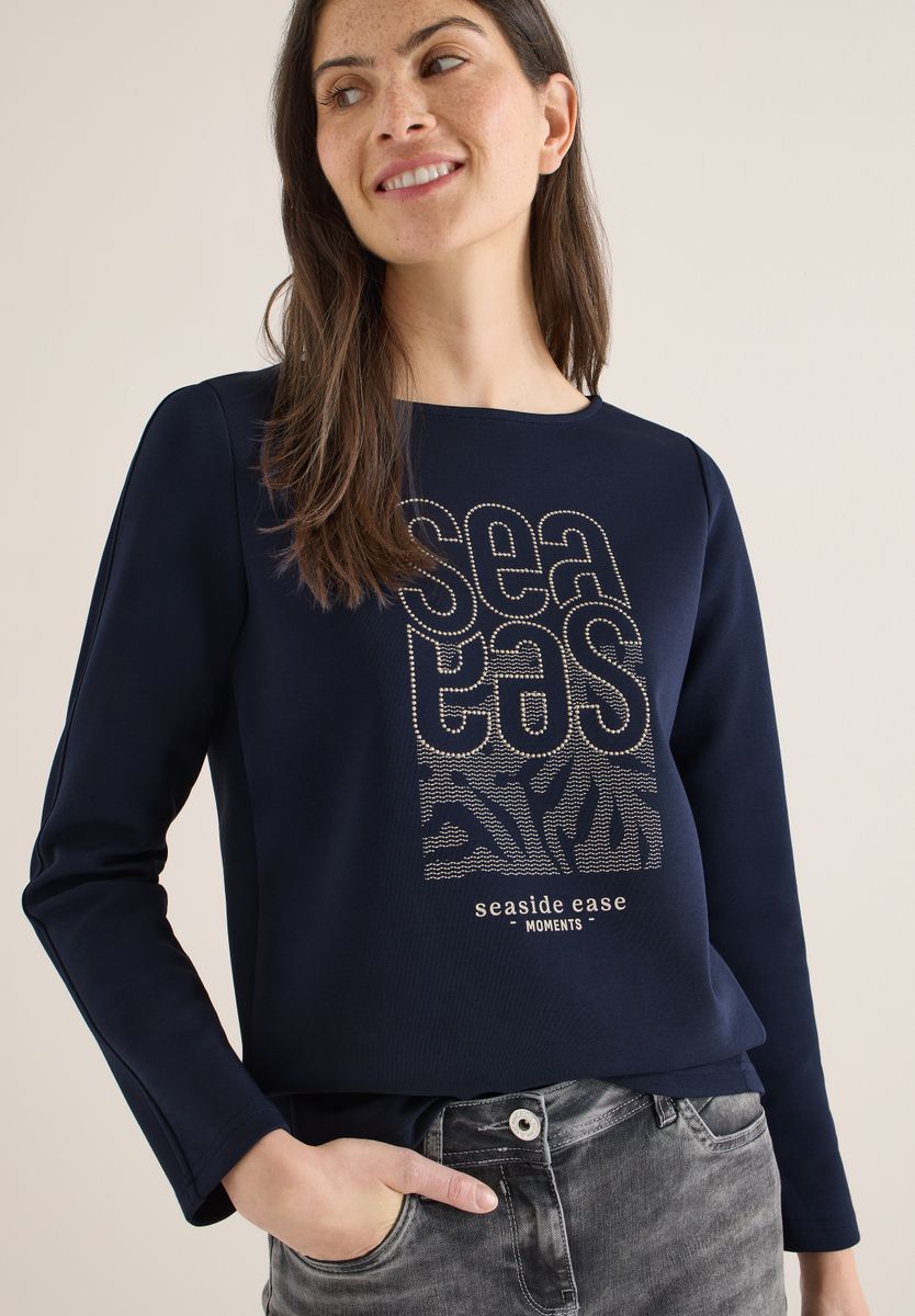 Shirt mit Stickerei