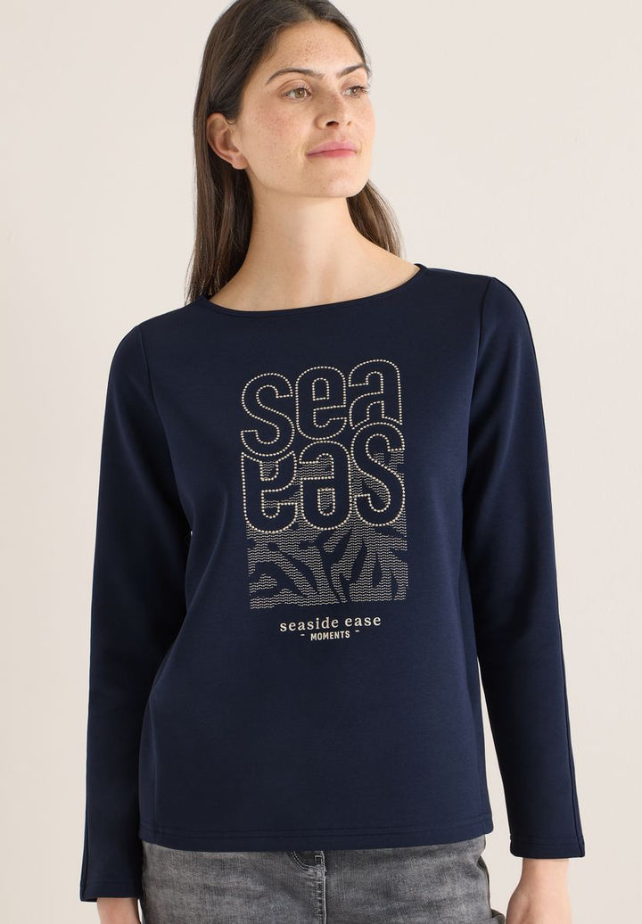 Shirt mit Stickerei