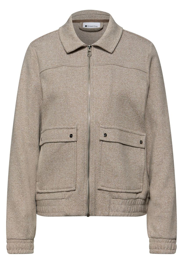Herringbone Blouson