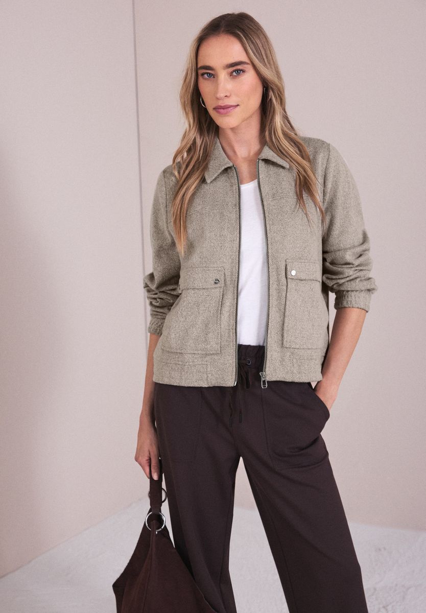 Herringbone Blouson