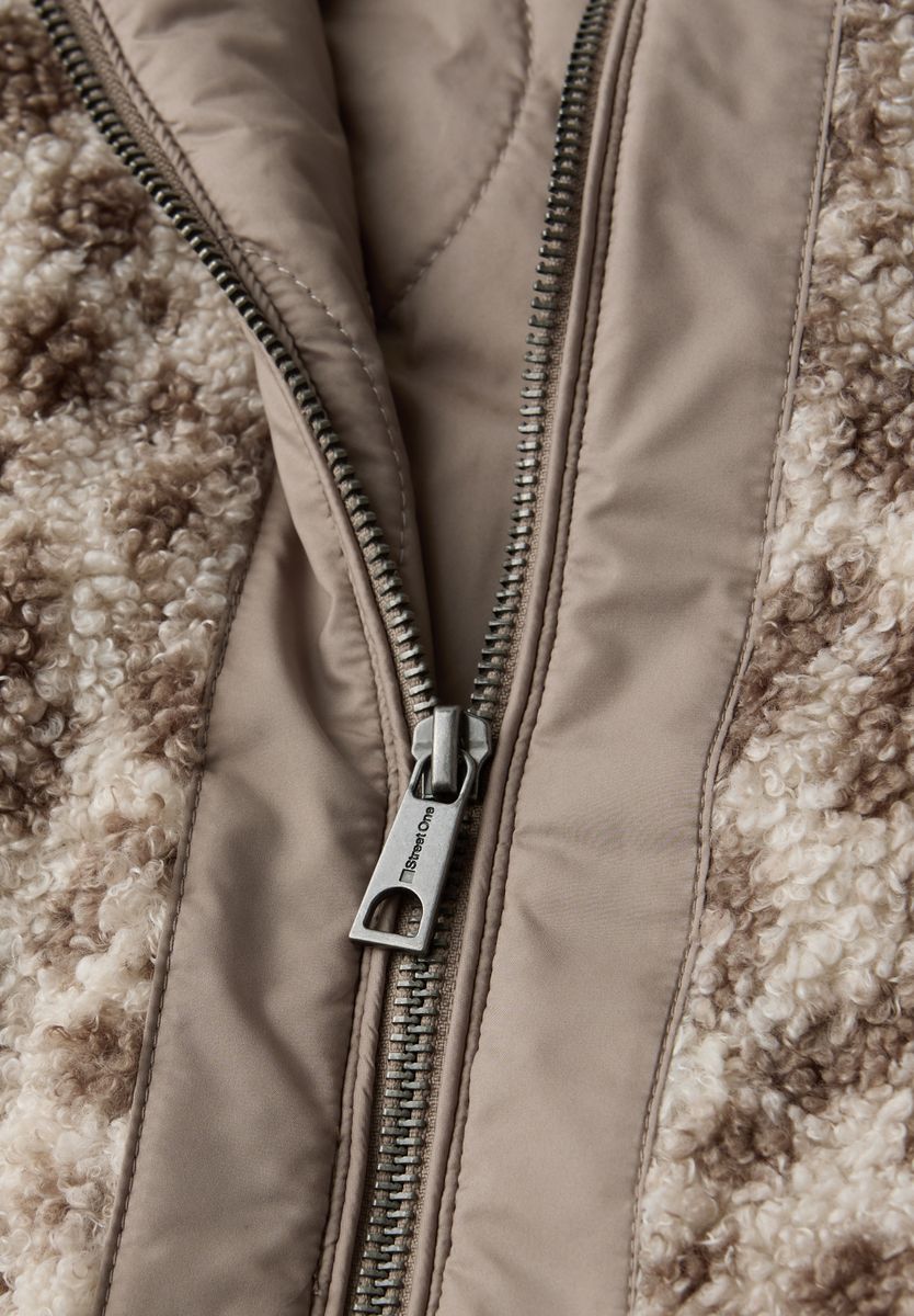 Blouson mit Leomuster