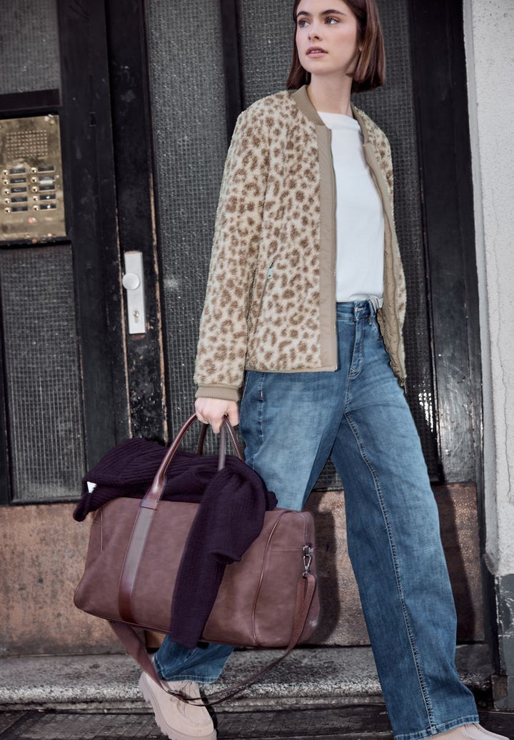 Blouson mit Leomuster