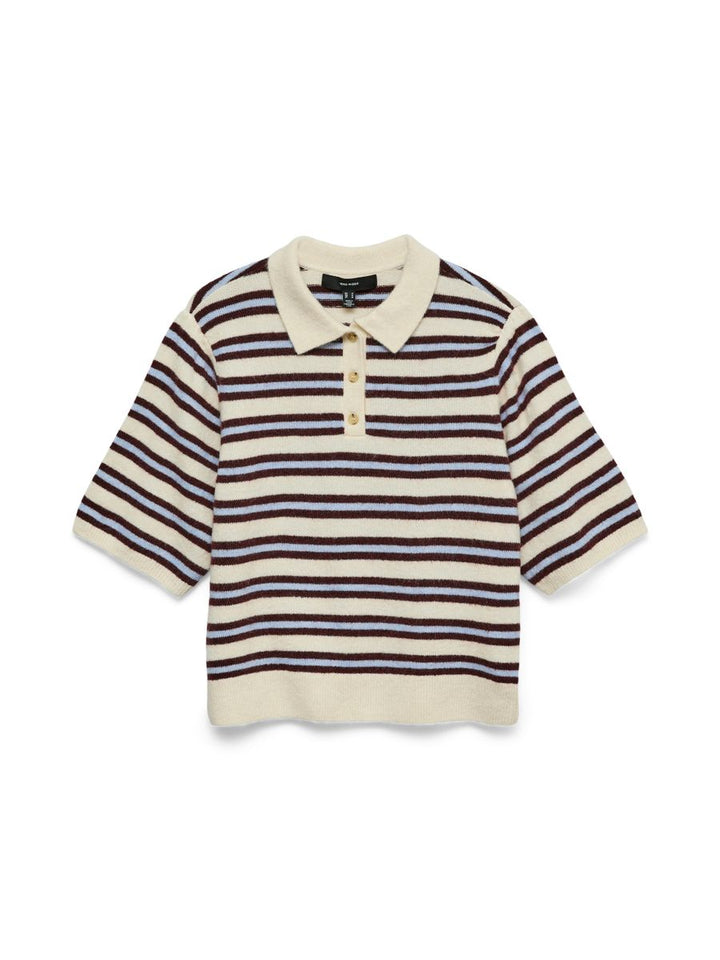 VMOCANNA 2/4 POLONECK PULLOVER