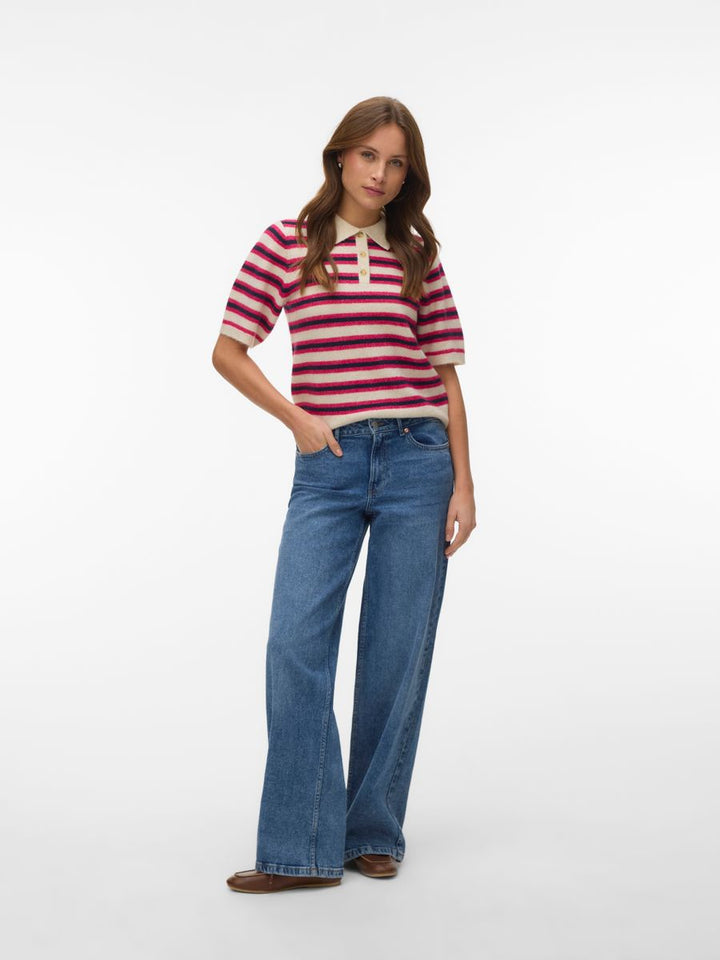 VMOCANNA 2/4 POLONECK PULLOVER