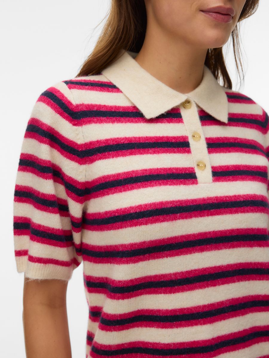 VMOCANNA 2/4 POLONECK PULLOVER