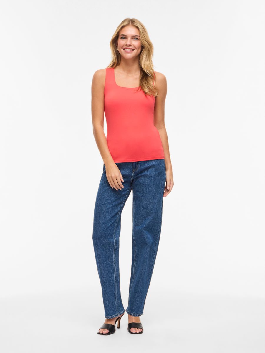 VIKENZA U-NECK S/L TANK TOP REV - NOOS