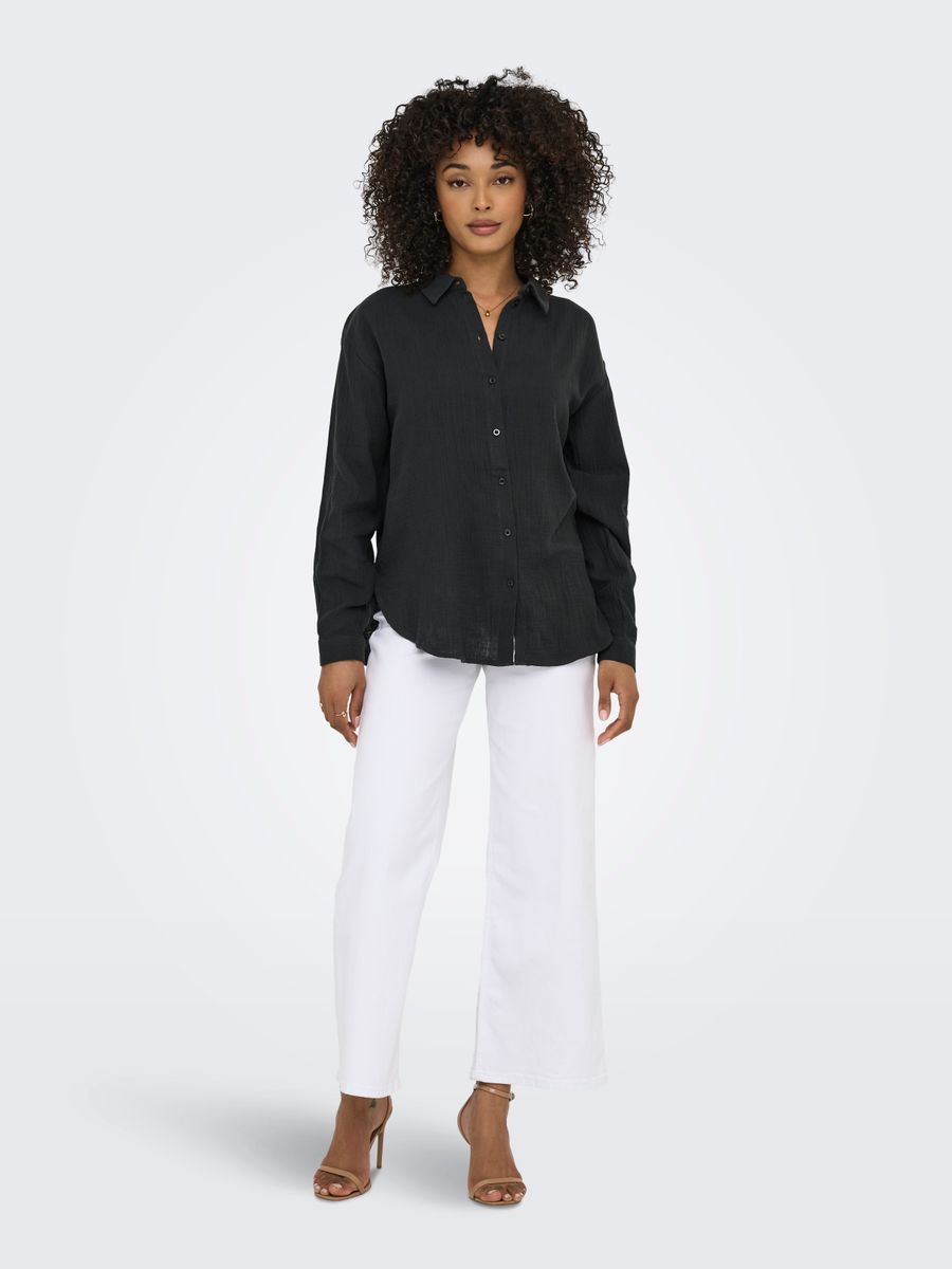JDYTHEIS LIFE L/S LOOSE SHIRT WVN NOOS