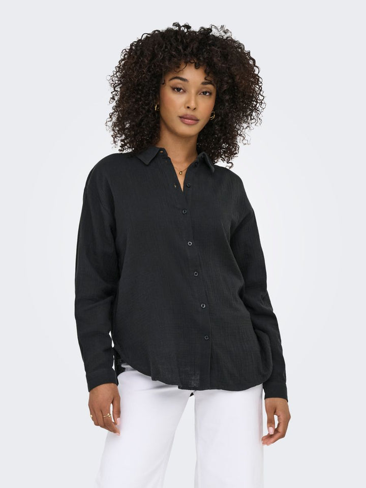 JDYTHEIS LIFE L/S LOOSE SHIRT WVN NOOS