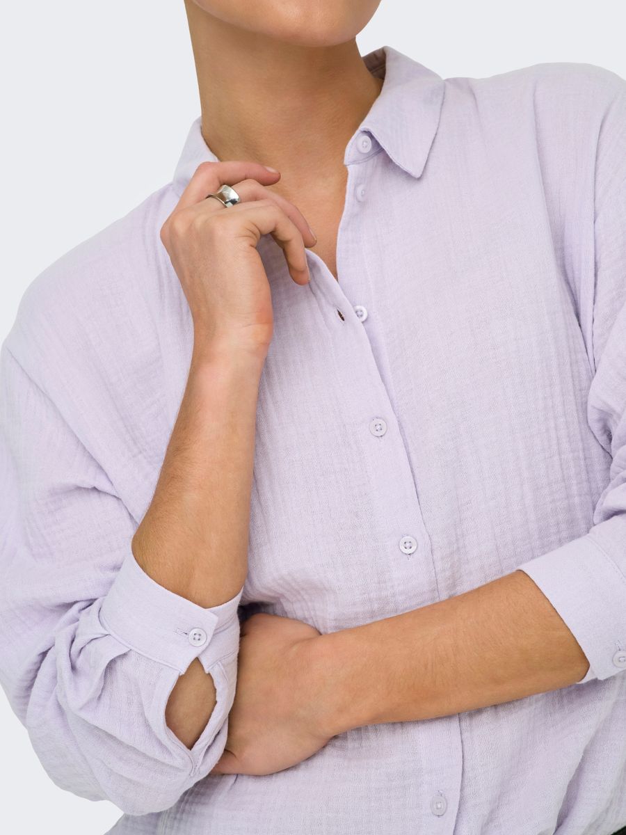 JDYTHEIS LIFE L/S LOOSE SHIRT WVN NOOS