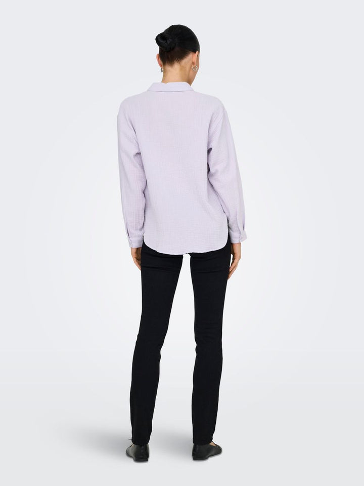 JDYTHEIS LIFE L/S LOOSE SHIRT WVN NOOS